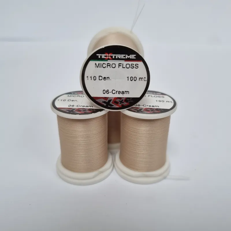 TEXTREME Micro Floss 110 Den in 06-Cream-1